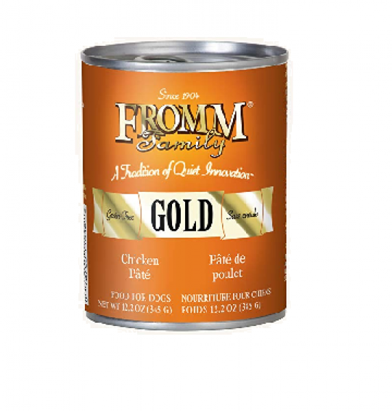 Fromm Gold Dog Can GF Chicken Pate 13 oz For Discount