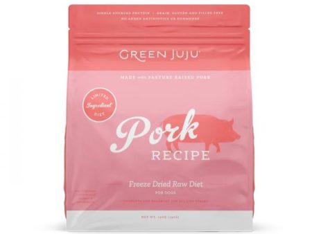 Green Juju FD Raw Diet Pork 14 oz. Hot on Sale