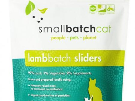 Small Batch Frozen Cat Sliders Lamb 3 lb. Online now