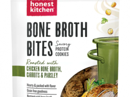 The Honest Kitchen Cookies Bone Broth Bites Chicken & Carrots 8 oz Fashion