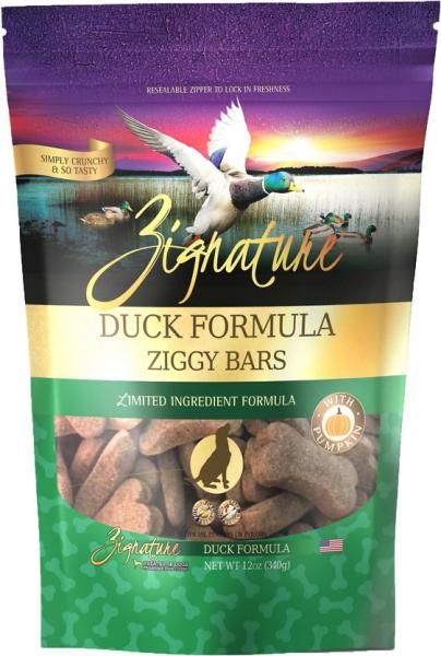 Zignature Ziggy Bars Treat Duck 12 oz. Online now