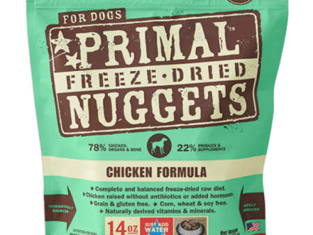 Primal Dog FD Nuggets Chicken 14 oz. Discount