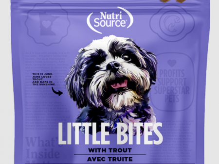 Nutrisource Treat GF Little Bites Trout 6 oz. For Cheap