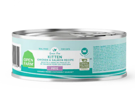 Open Farm Cat Canned Kitten Chicken Salmon 5.3 oz For Cheap