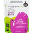 Small Batch Frozen Dog Lightly Cooked Turkey 5 lb. For Sale