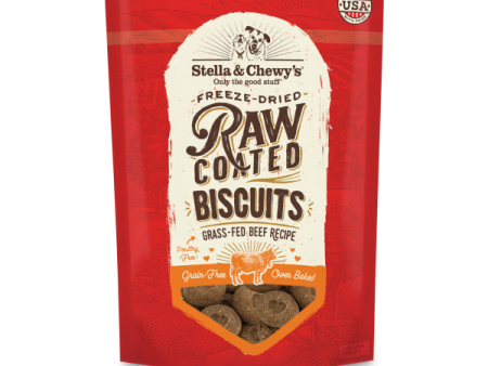 Stella & Chewy s Biscuit Raw Coated Beef 9 oz. Cheap