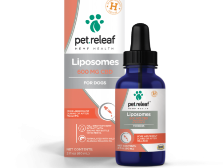 Pet Releaf Liposome Hemp Oil 600 mg For Discount