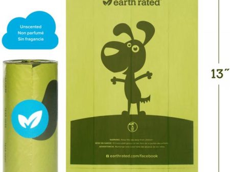 Earth Rated Poop Bags- Single Roll 15 bags Hot on Sale