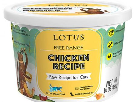 Lotus Cat Frozen Chicken 24 oz For Sale