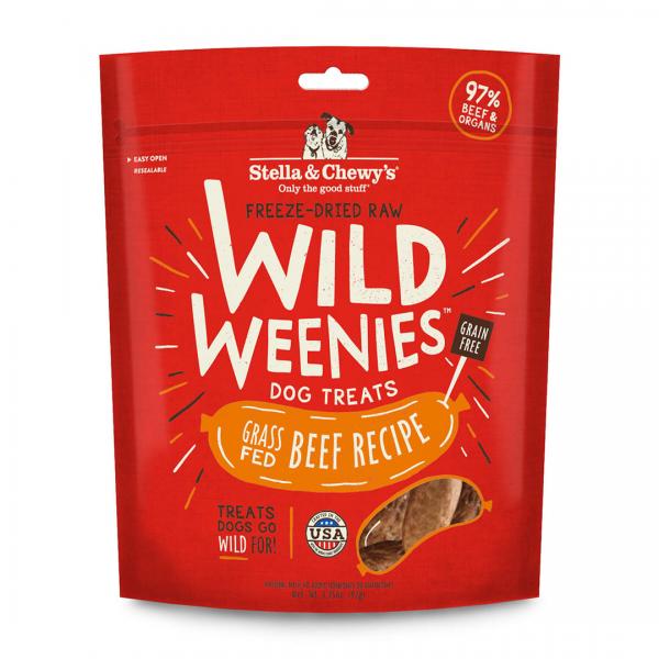 Stella & Chewy s Wild Weenies Beef 3.25 oz Online Sale