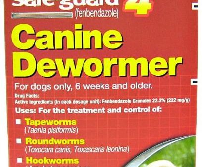 Safe-Guard 4 in 1 Wormer 4 grams Online now