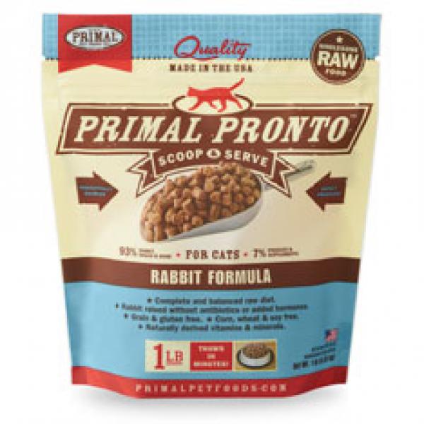 Primal Cat Pronto Rabbit 1 lb. Online Sale