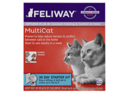 Feliway Multicat Diffuser Starter Kit For Cheap