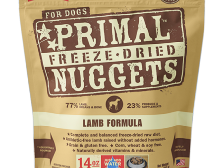 Primal Dog FD Nuggets Lamb 14 oz. Cheap