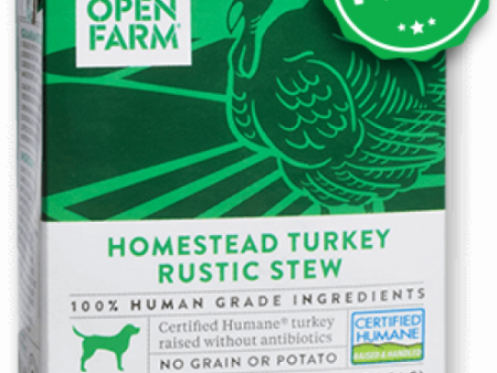 Open Farm Dog Stew Turkey Rustic 12.5 oz. Online