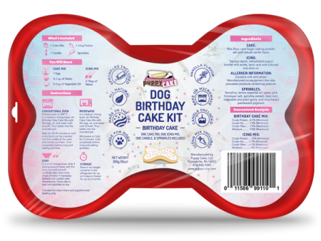 Puppy Cake Birthday Cake Kit Cheap