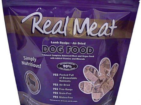 Real Meat Air Dried Food Lamb 2 lb Supply