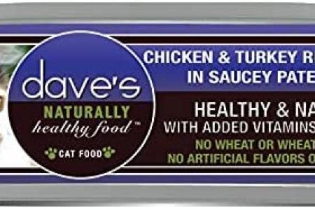 Dave s Cat Saucey Pate Chicken & Turkey 5.5 oz. Online now