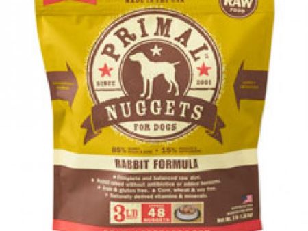 Primal Dog Nugget Rabbit 3 lb. Discount