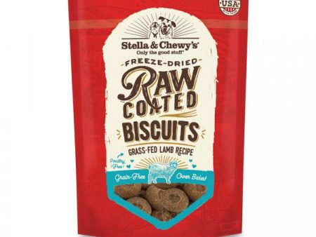 Stella & Chewy s Biscuit Raw Coated Lamb 9 oz. Online Sale