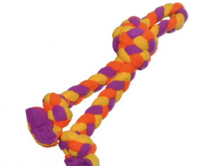 Tall Tails Dog Toy Braided Fleece Tug 15  Fashion