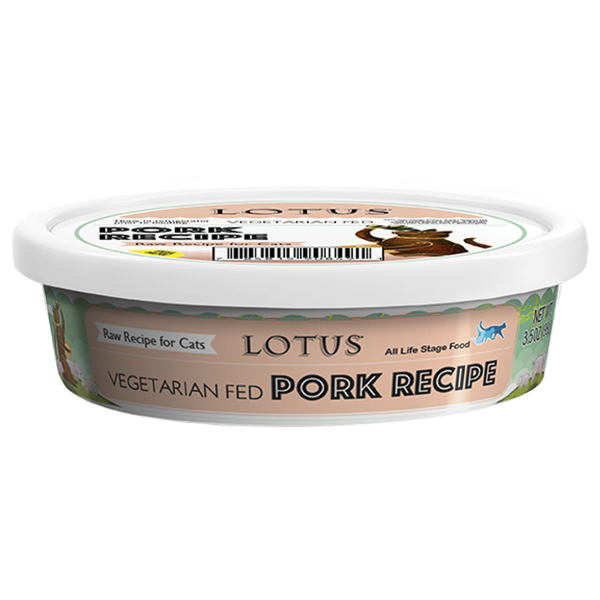 Lotus Cat Frozen Pork 3.5 oz For Discount