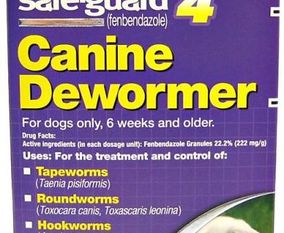 Safe-Guard 4 in 1 Wormer 2 grams Discount