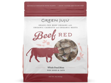 Green Juju FD Topper Beef Red 18 oz. Online now