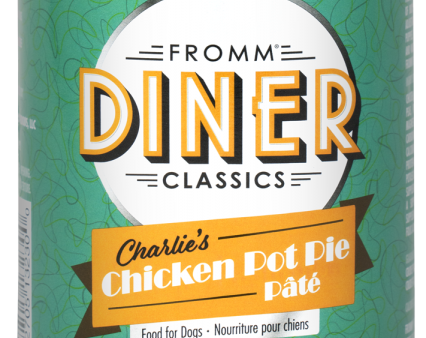 Fromm Dog Can Diner Classics Charlie s Pot Pie Pate 12.5 oz. Online Sale