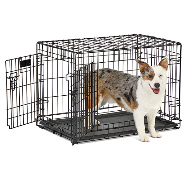 Contour Medium Double Door Crate 30  Online Hot Sale