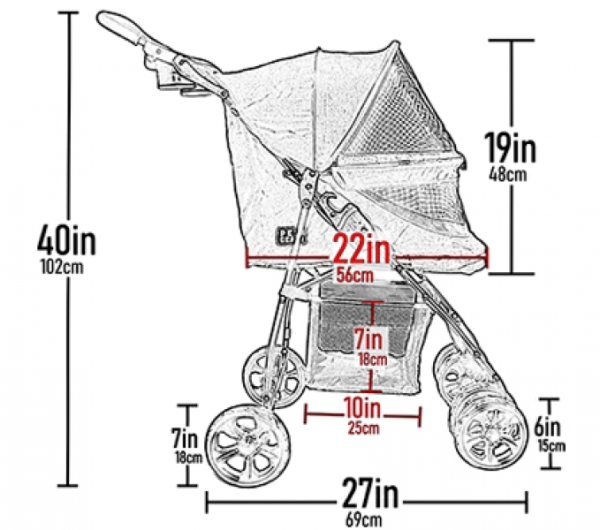 Happy Trails No-Zip Lite Strollers Online Sale