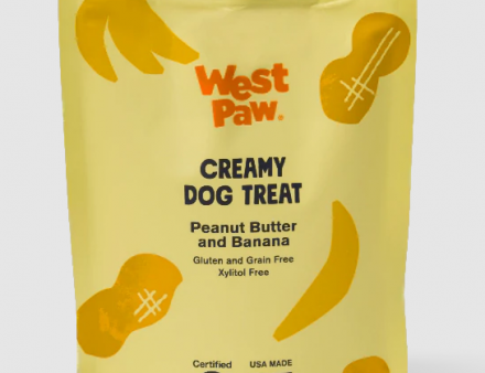 West Paw Creamy Dog Treat Peanut Butter & Banana 6.2 oz For Cheap