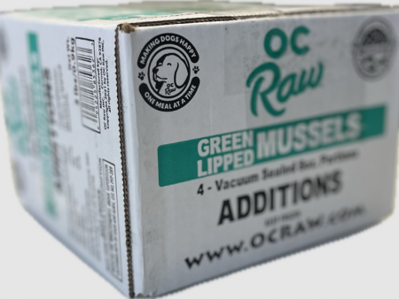 OC Raw Frozen Green Lipped Mussels 1 2 lb For Sale