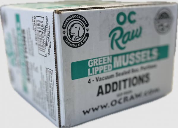 OC Raw Frozen Green Lipped Mussels 1 2 lb For Sale