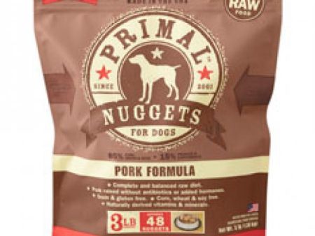 Primal Dog Nugget Pork 3 lb. For Sale