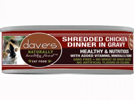 Dave s GF Cat Shredded Chicken 5.5 oz. Online