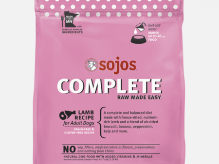 Sojos Complete Mix Lamb 7 lb. Sale