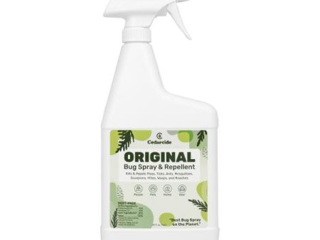 Cedarcide Original Biting Insect Spray Quart Fashion