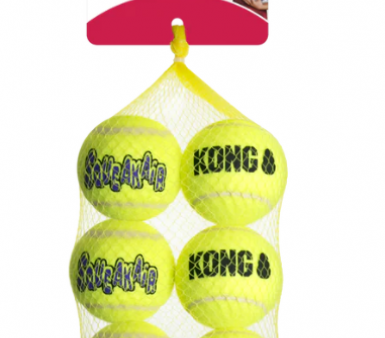 Kong Air Tennis Ball Med 6pk Cheap