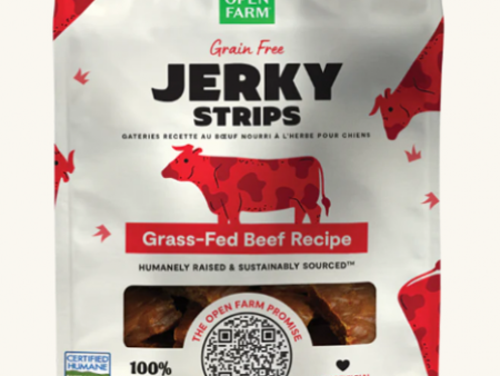 Open Farm Treat GF Jerky Strips Beef 5.6 oz Online Sale