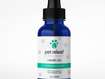 Pet Releaf Daily Releaf Organic Hemp Oil 100 mg Hot on Sale