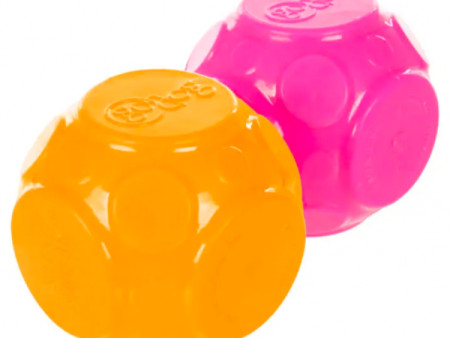 GoDog Silent Squeak Ball 2 Pk Supply