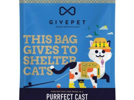 GivePet Cat Treat FD Salmon Purrfect Cast 1.25 oz. For Cheap