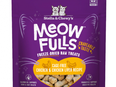 Stella & Chewy s Cat FD Treat Meowfulls Chick Chick Liver 1.5 oz For Sale