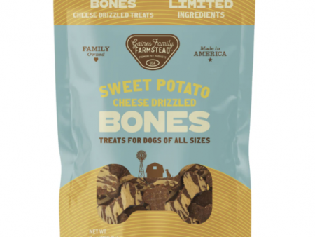 Gaines Family Sweet Potato Bones Cheese Drizzled 8 oz. Fashion