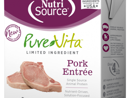 Pure Vita TetraPak Dog GF Pork 12.5 oz Online