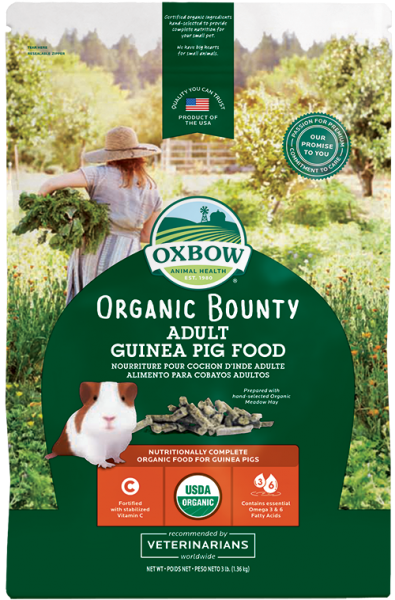 Oxbow Food Organic Bounty Guinea Pig Food 3 lb. Online now