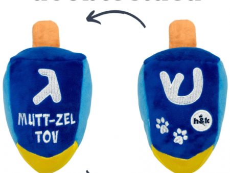 H&K Dog Power Plush Mutt-zel Tov Dreidel Sale