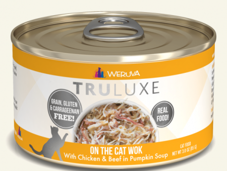 Weruva Tru Luxe On the Cat Wok 3 oz. Online now