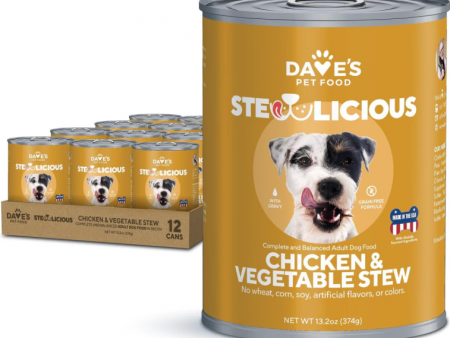 Dave s Stewlicious Chicken & Veg in Gravy 13 oz. For Discount